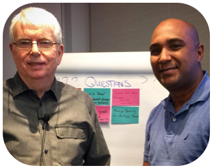 Dr. Jeff Sutherland and Oscar Rodriguez Carmona